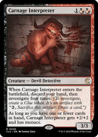 Carnage Interpreter (26) [CLU] - MTG Single