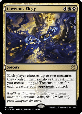 Covetous Elegy (29) [CLU] - MTG Single