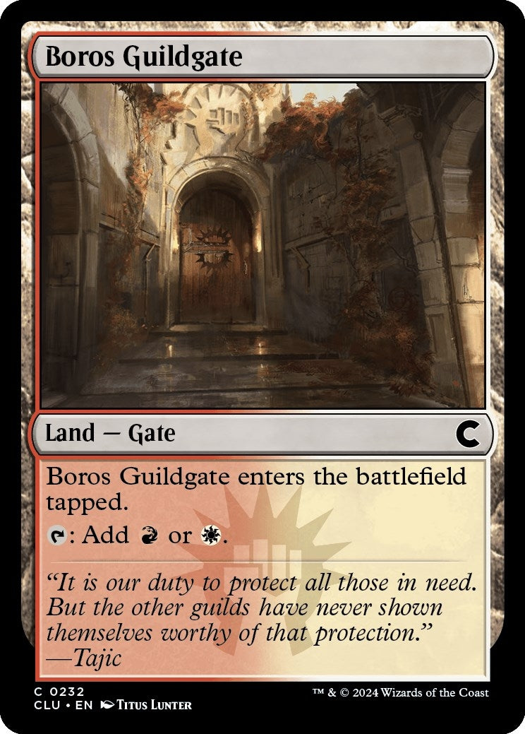 Boros Guildgate (232) [CLU] - MTG Single