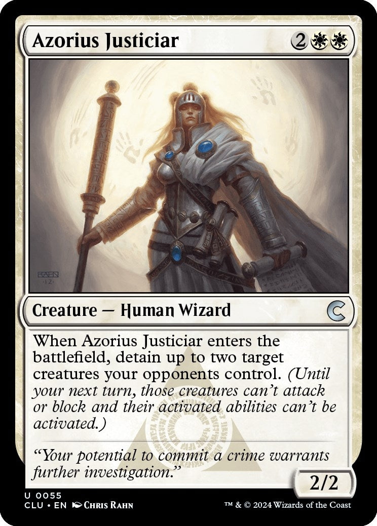 Azorius Justiciar (55) [CLU] - MTG Single
