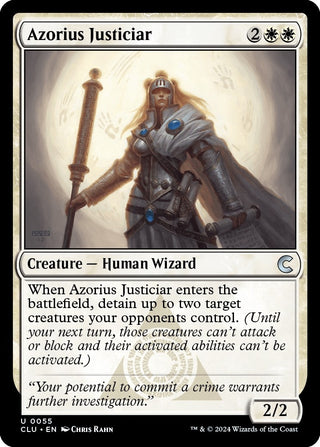 Azorius Justiciar (55) [CLU] - MTG Single