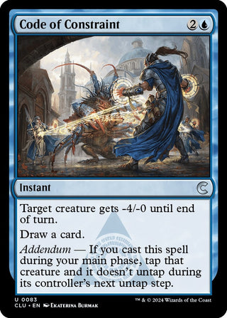 Code of Constraint (83) [CLU] - MTG Single