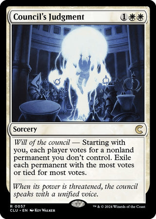 Council’s Judgment (57) [CLU] - MTG Single