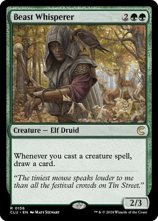 Beast Whisperer (158) [CLU] - MTG Single