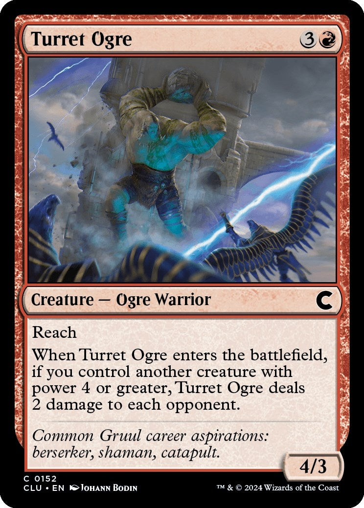 Turret Ogre (152) [CLU] - MTG Single