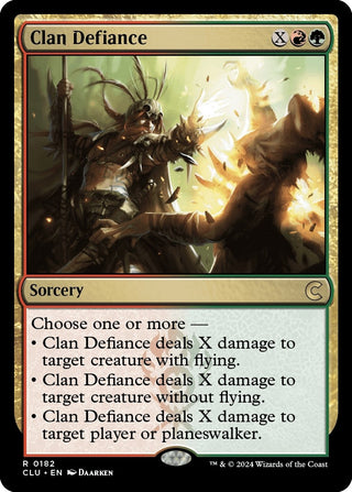 Clan Defiance (182) [CLU] - MTG Single