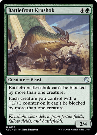 Battlefront Krushok (157) [CLU] - MTG Single