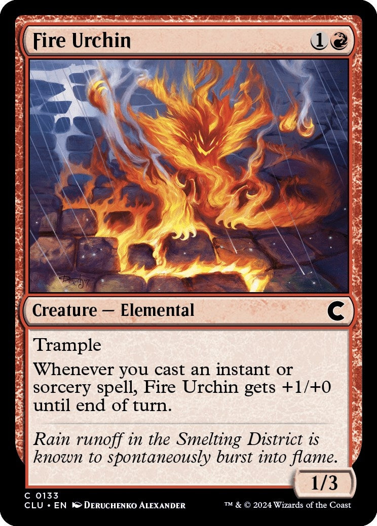 Fire Urchin (133) [CLU] - MTG Single