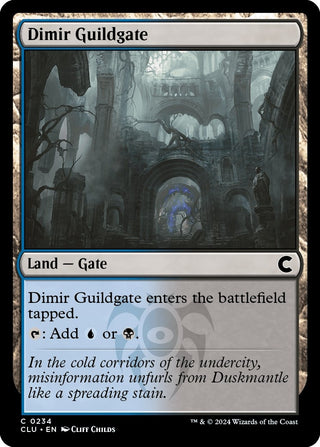 Dimir Guildgate (234) [CLU] - MTG Single