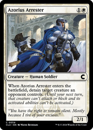 Azorius Arrester (54) [CLU] - MTG Single