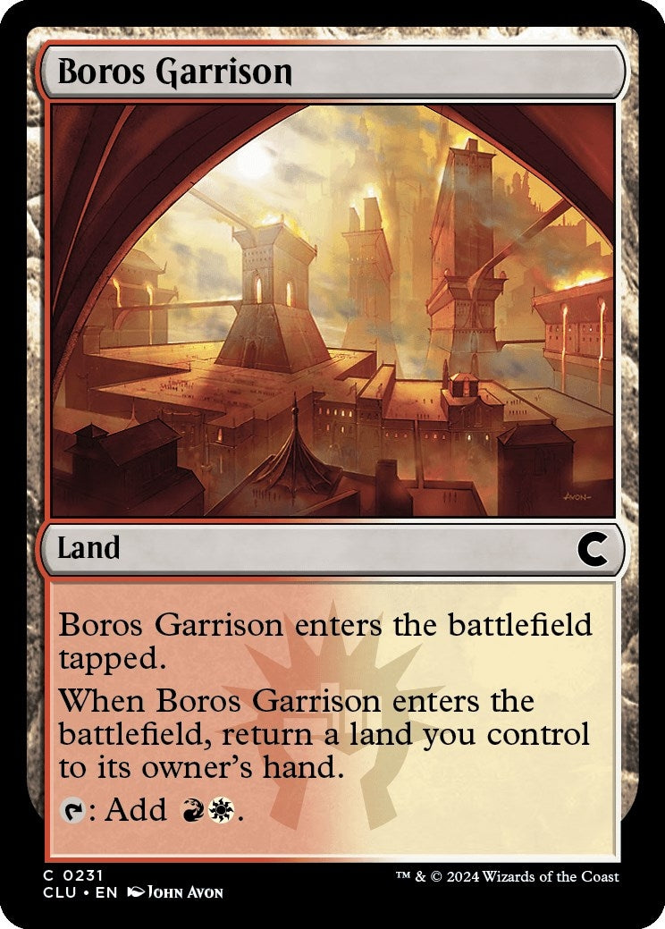 Boros Garrison (231) [CLU] - MTG Single