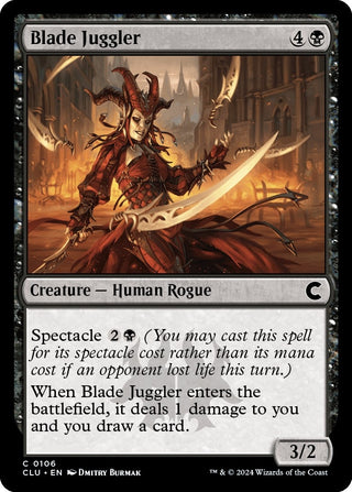 Blade Juggler (106) [CLU] - MTG Single
