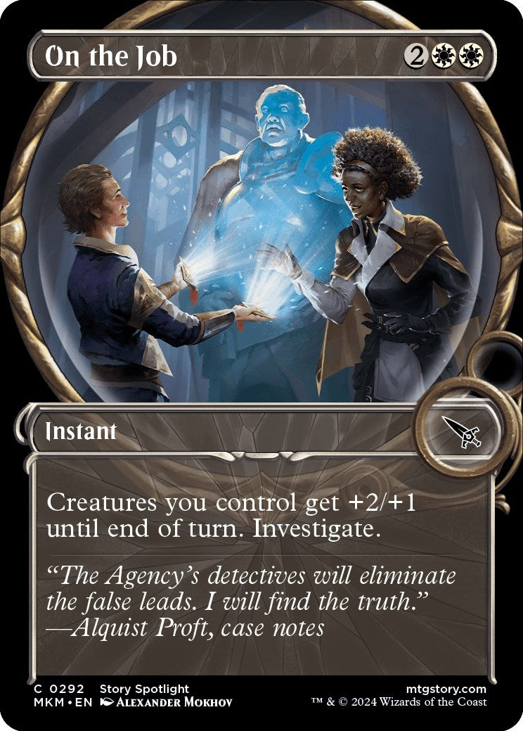 On the Job (Showcase) (292) [MKM] - MTG Single