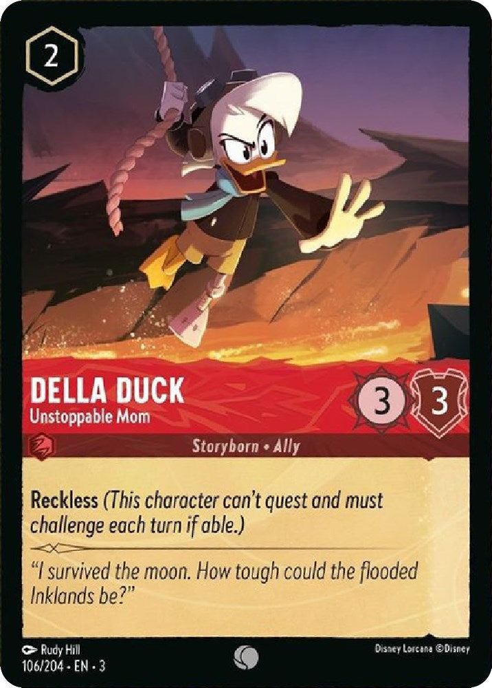 Della Duck - Unstoppable Mom (106) (3) - Disney Lorcana Single