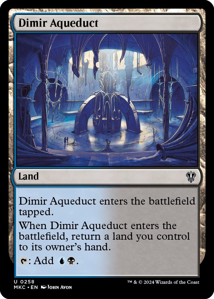 Dimir Aqueduct (258) [MKC] - MTG Single