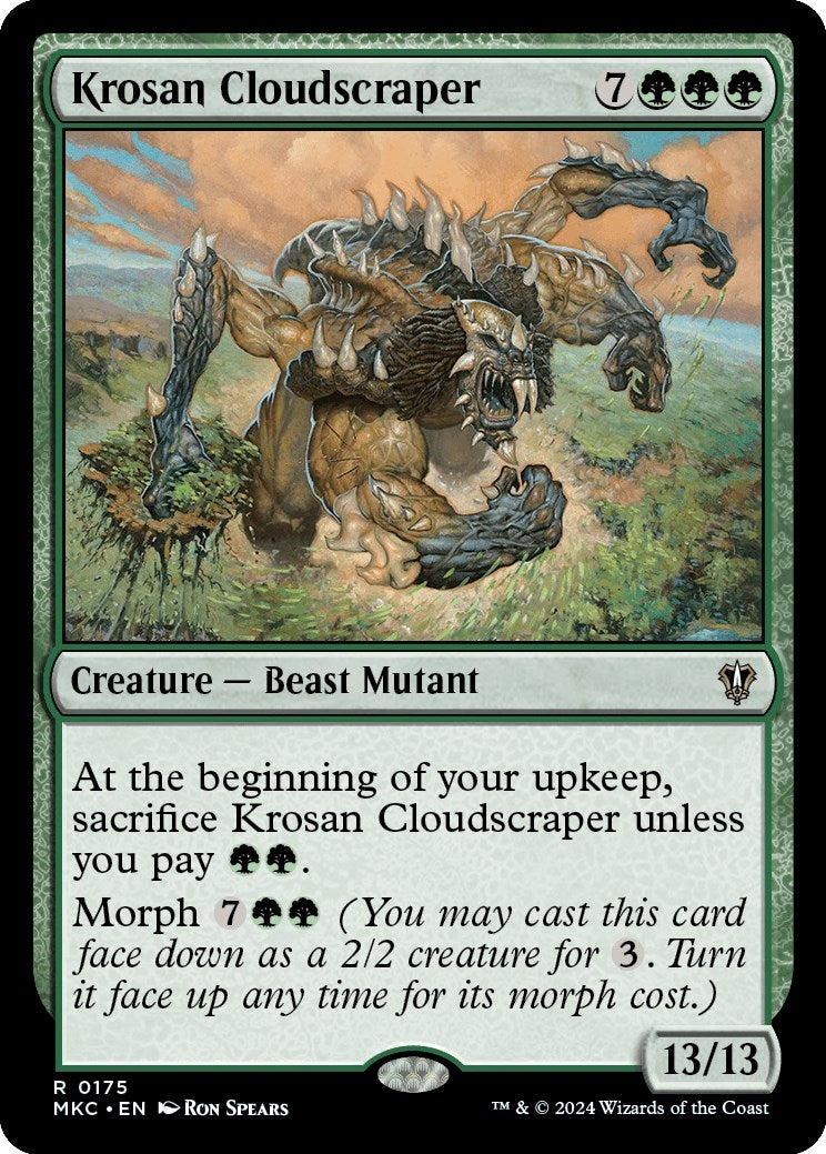 Krosan Cloudscraper (175) [MKC] - MTG Single