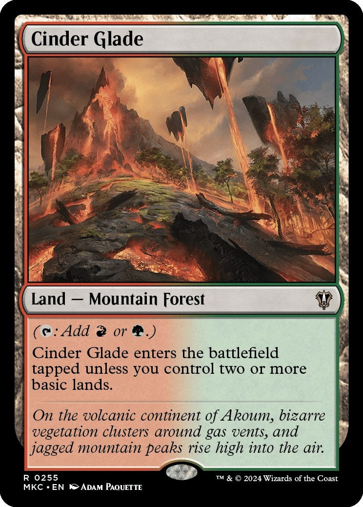 Cinder Glade (255) [MKC] - MTG Single