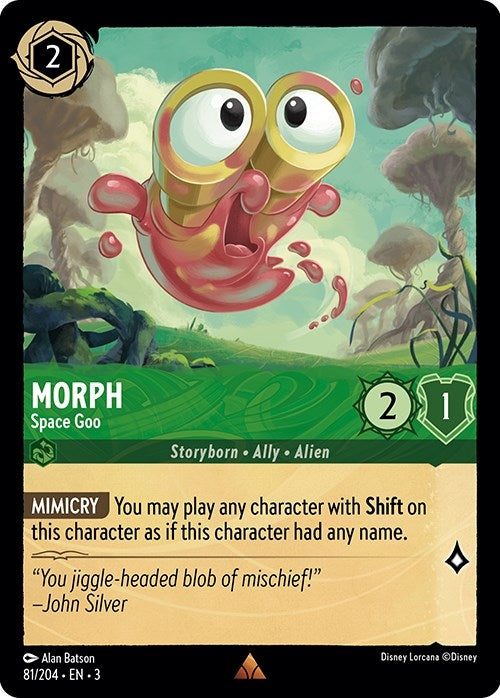 Morph - Space Goo (81) (3) - Disney Lorcana Single