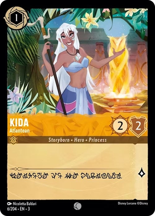 Kida - Atlantean (6) (3) - Disney Lorcana Single