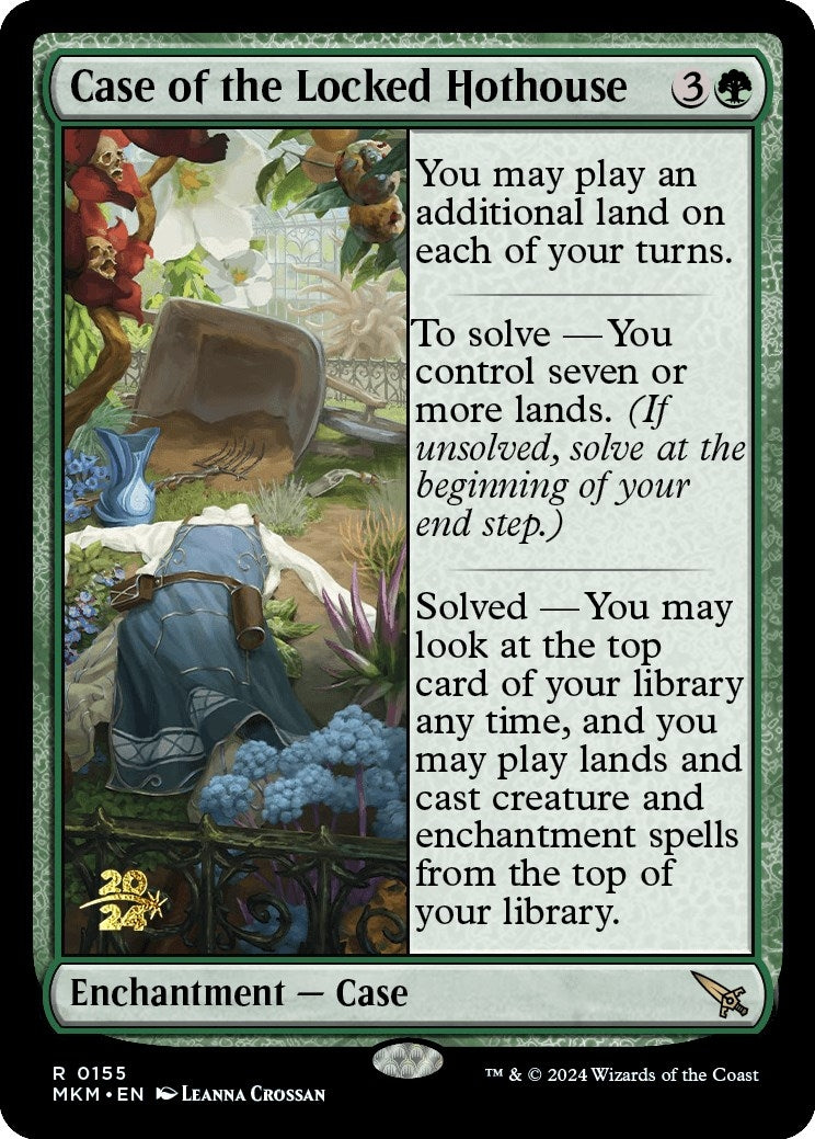 Case of the Locked Hothouse (155) [PRE] - MTG Single