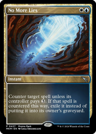 No More Lies (427) [PPMKM] - MTG Single