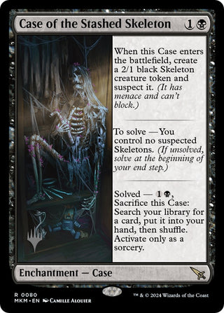 Case of the Stashed Skeleton (80) [PPMKM] - MTG Single