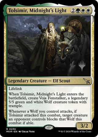 Tolsimir Midnight’s Light (236) [PPMKM] - MTG Single