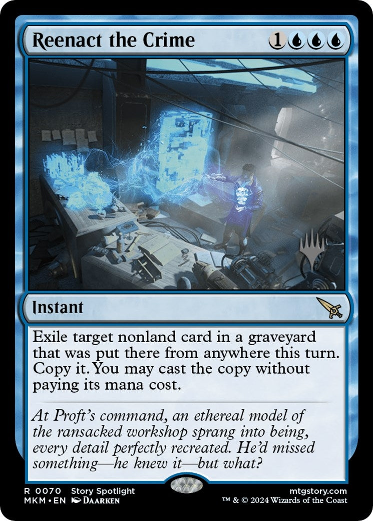 Reenact the Crime (70) [PPMKM] - MTG Single