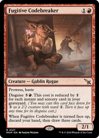 Fugitive Codebreaker (127) [PPMKM] - MTG Single