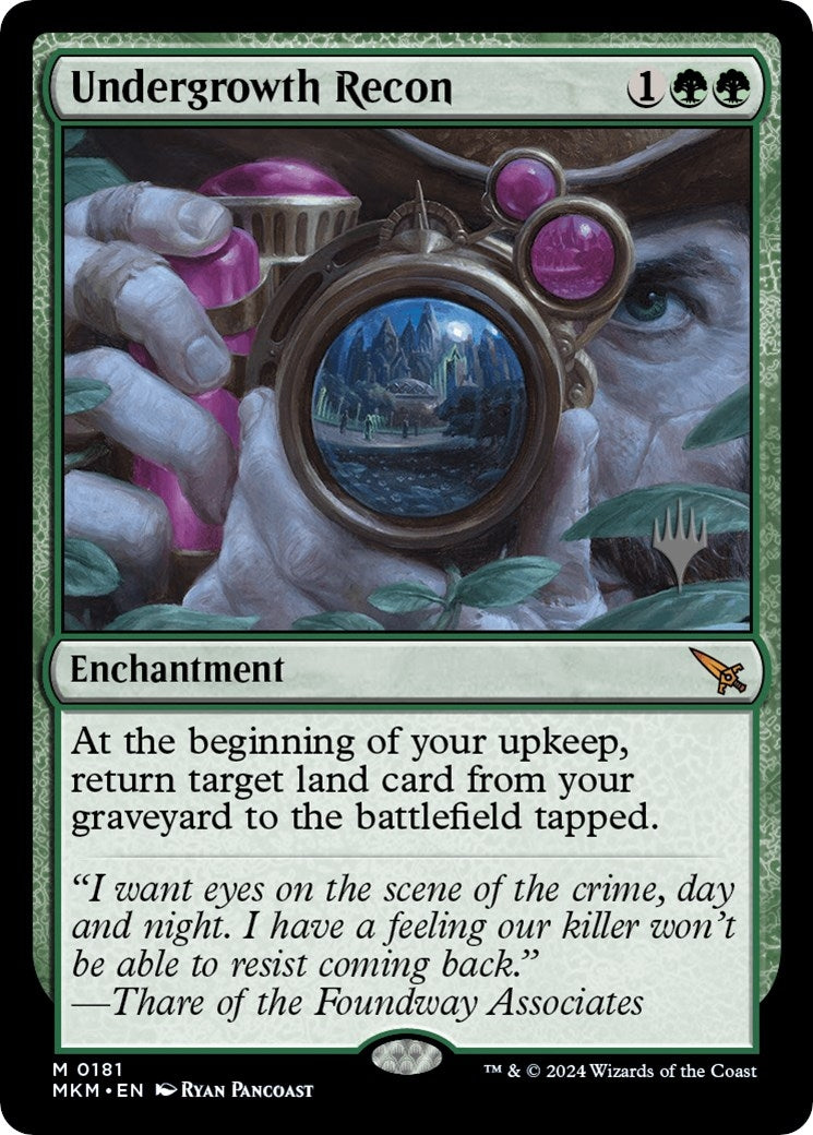 Undergrowth Recon (181) [PPMKM] - MTG Single