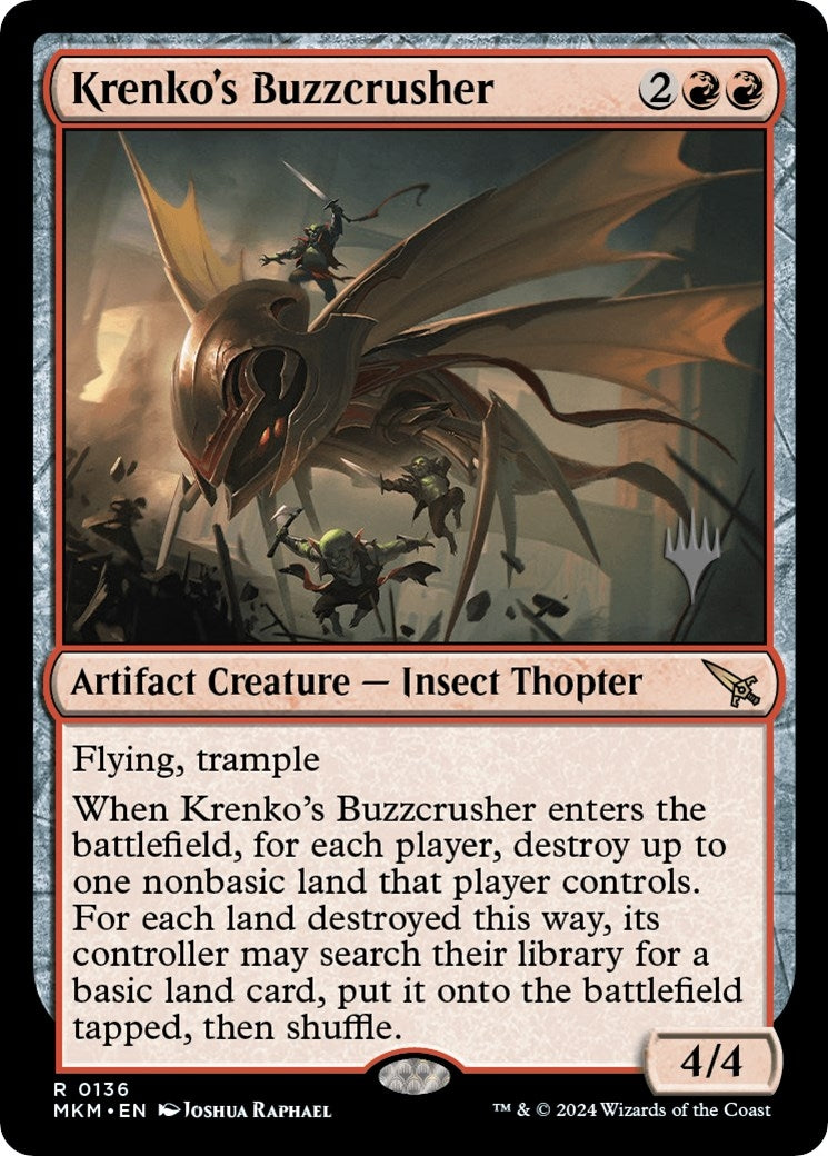 Krenko’s Buzzcrusher (136) [PPMKM] - MTG Single