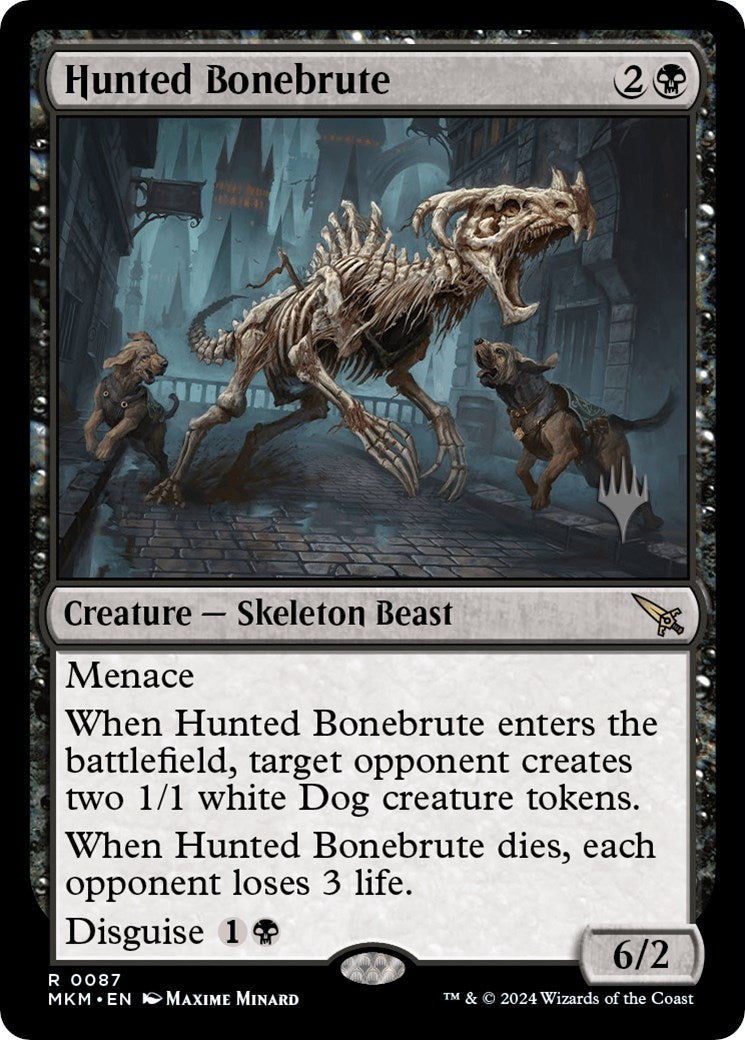 Hunted Bonebrute (87) [PPMKM] - MTG Single