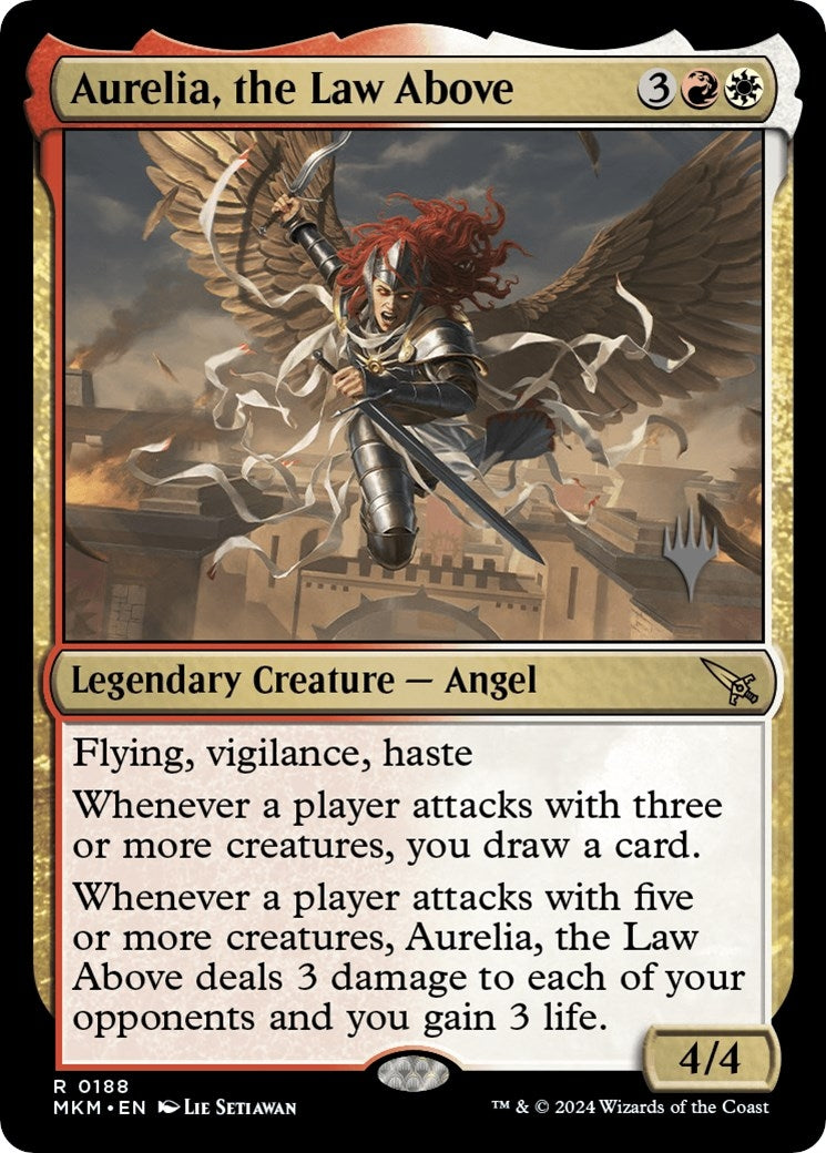 Aurelia the Law Above (188) [PPMKM] - MTG Single