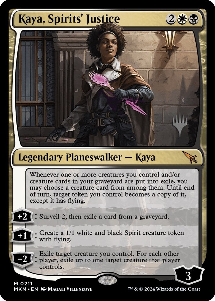 Kaya Spirits’ Justice (211) [PPMKM] - MTG Single