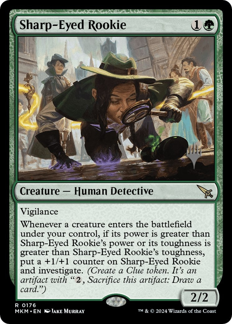 Sharp-Eyed Rookie (176) [PPMKM] - MTG Single