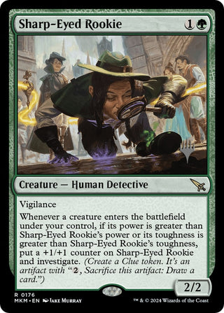 Sharp-Eyed Rookie (176) [PPMKM] - MTG Single