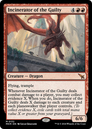 Incinerator of the Guilty (132) [PPMKM] - MTG Single