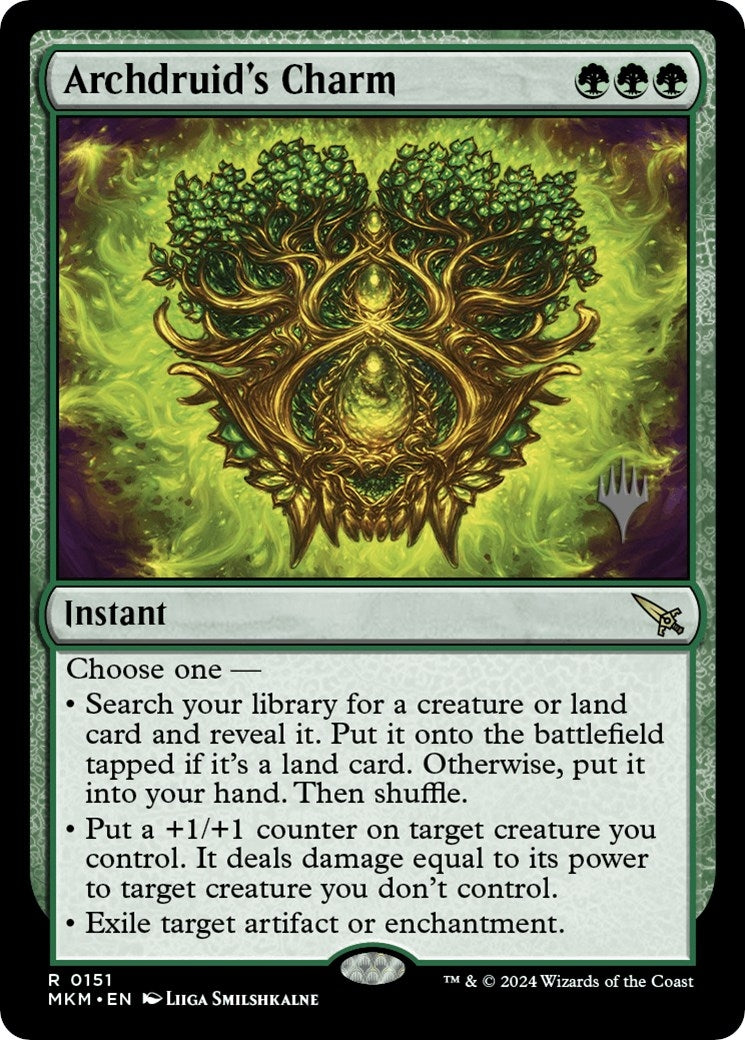 Archdruid’s Charm (151) [PPMKM] - MTG Single