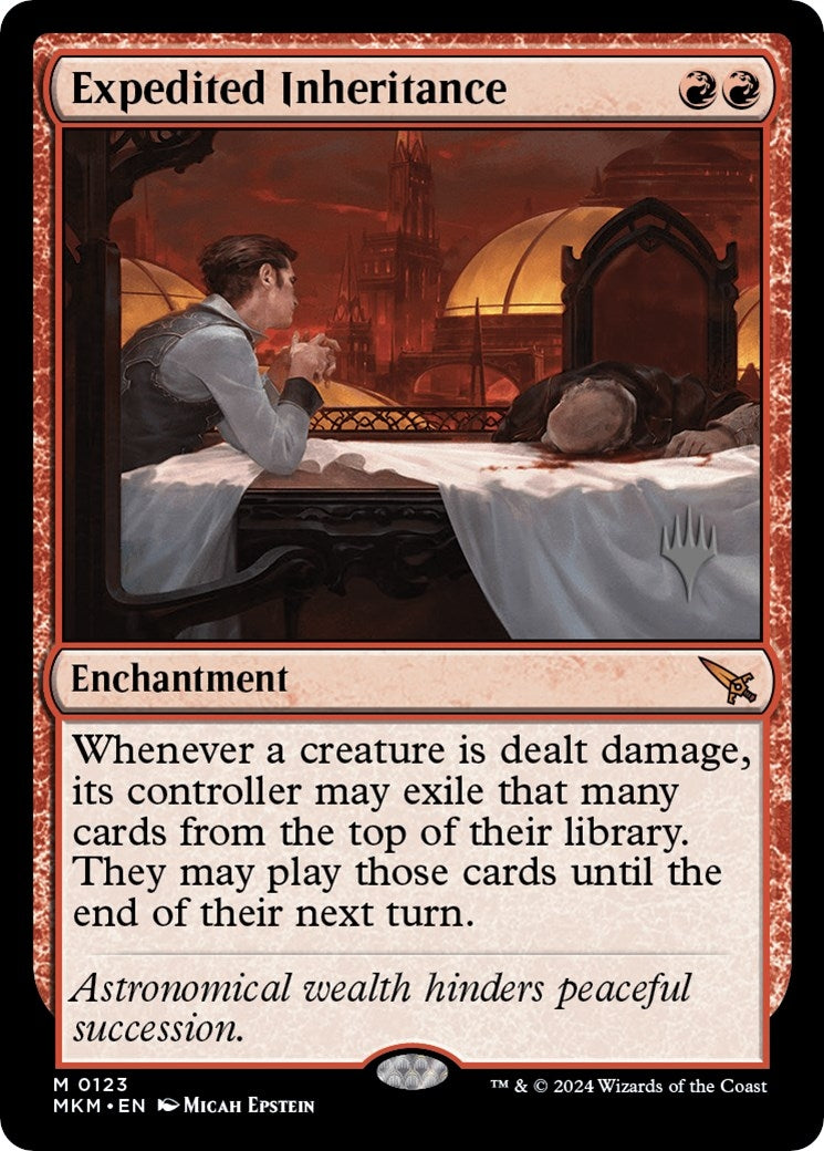 Expedited Inheritance (123) [PPMKM] - MTG Single