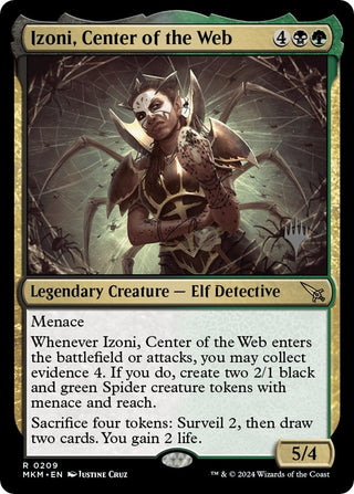 Izoni Center of the Web (209) [PPMKM] - MTG Single