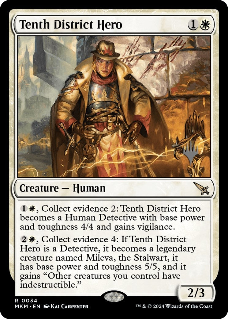 Tenth District Hero (34) [PPMKM] - MTG Single