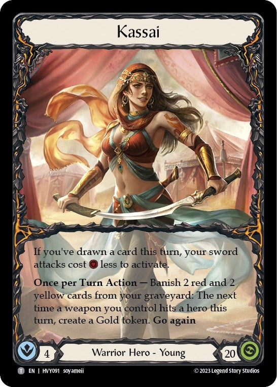 Kassai // Olympia (0) [HVY] - Flesh and Blood TCG Single