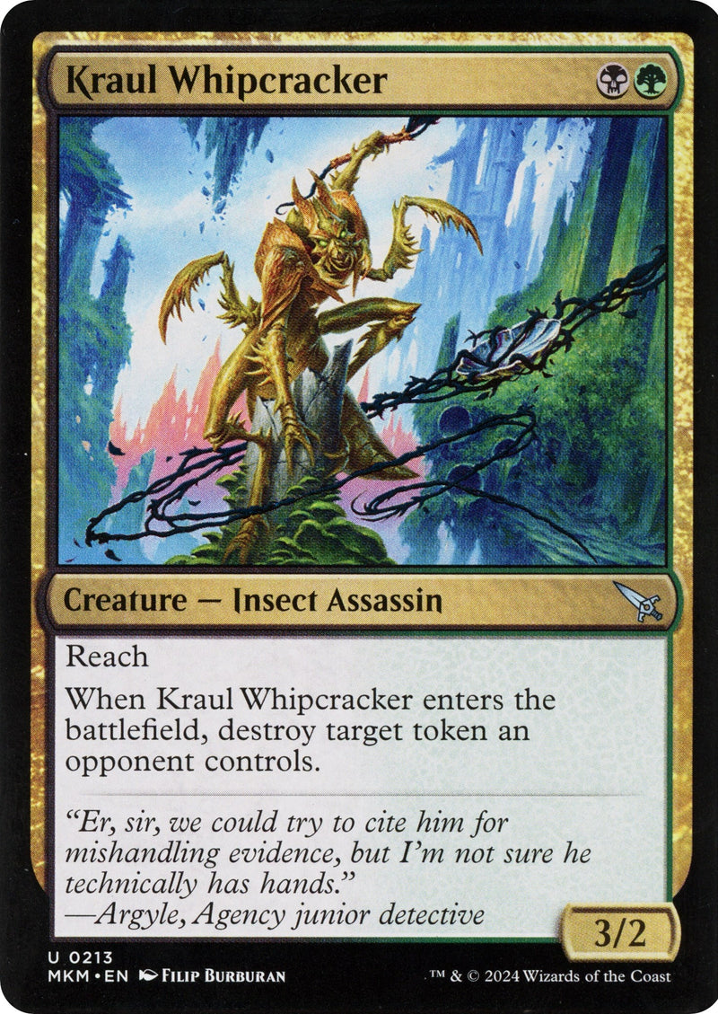 Kraul Whipcracker (b) (213) [MKM] - MTG Single