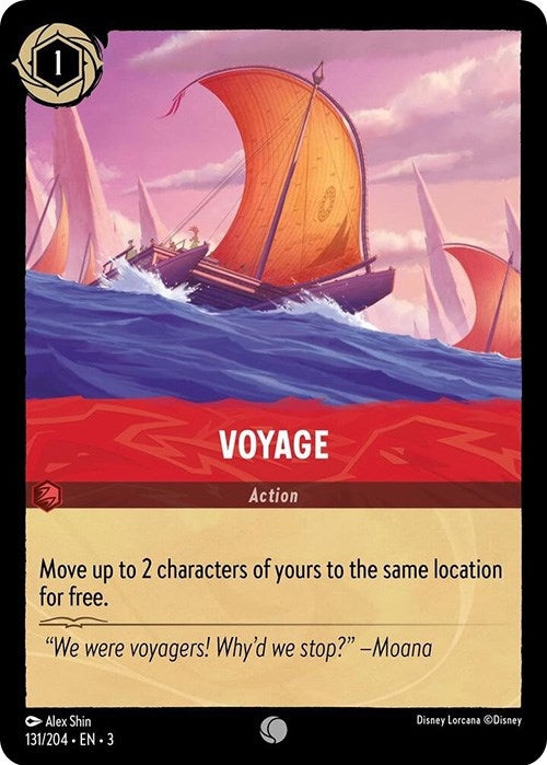 Voyage (131) (3) - Disney Lorcana Single