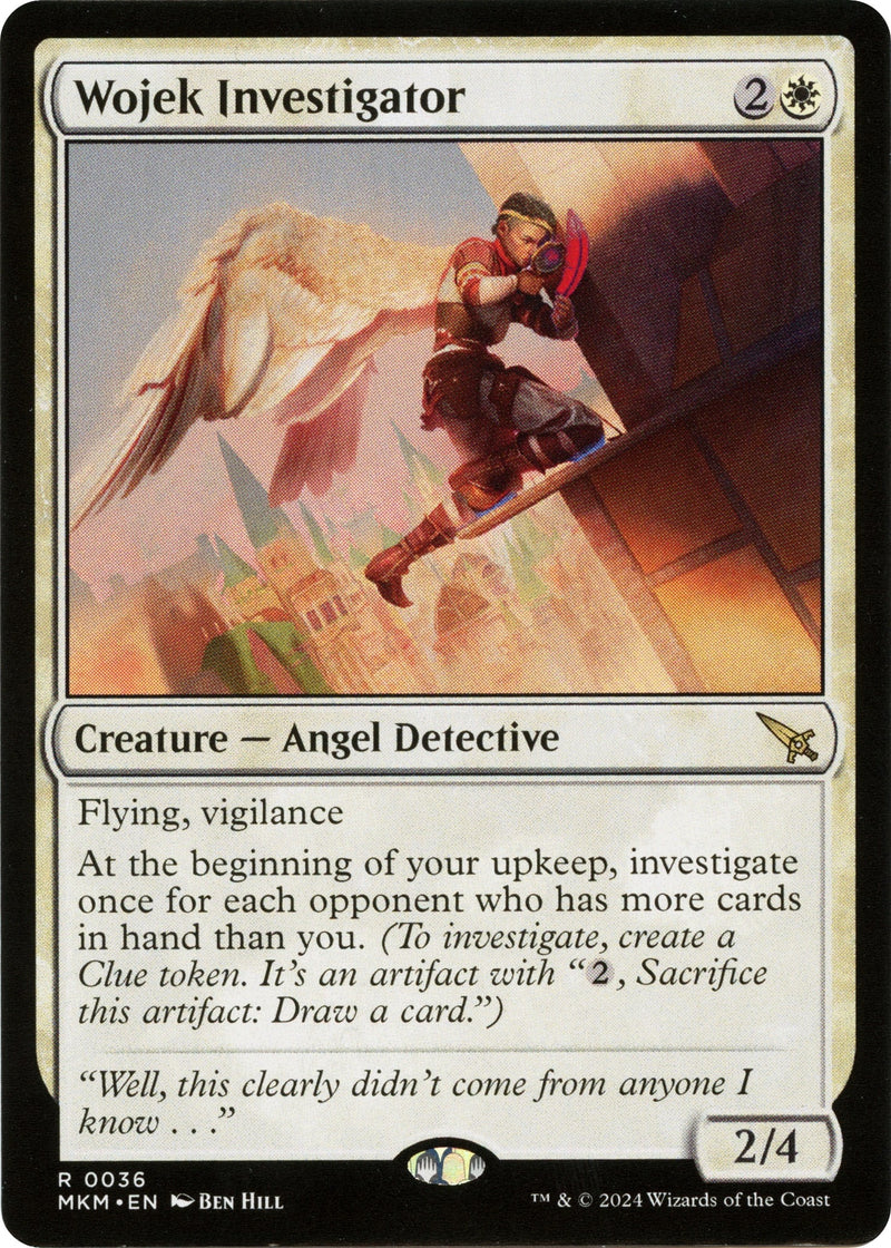 Wojek Investigator (b) (36) [MKM] - MTG Single