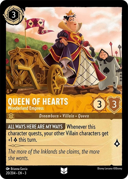 Queen of Hearts - Wonderland Empress (20) (3) - Disney Lorcana Single