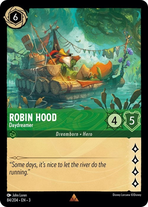 Robin Hood - Daydreamer (84) (3) - Disney Lorcana Single