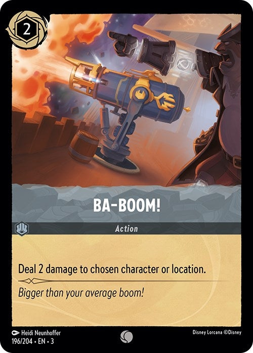 Ba-Boom! (196) (3) - Disney Lorcana Single