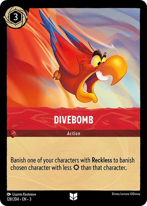 Divebomb (128) (3) - Disney Lorcana Single