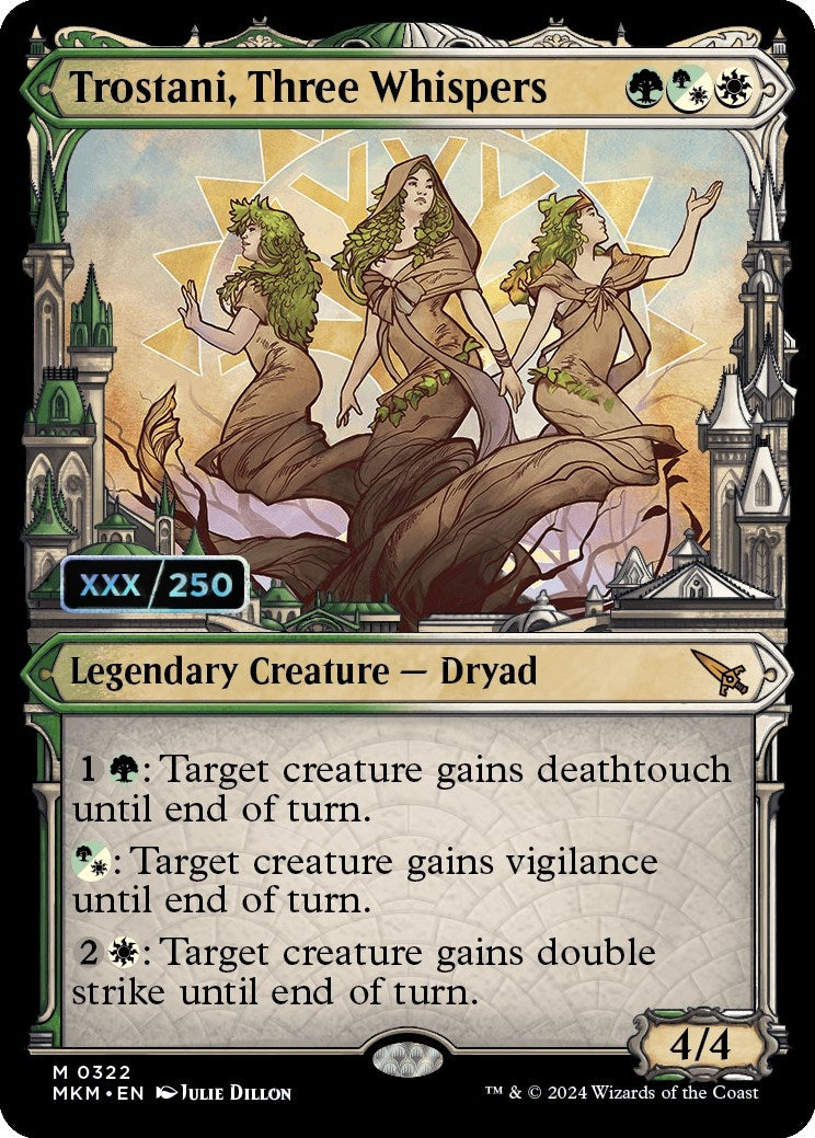 Trostani Three Whispers (Serial Numbered) (322) [MKM] - MTG Single
